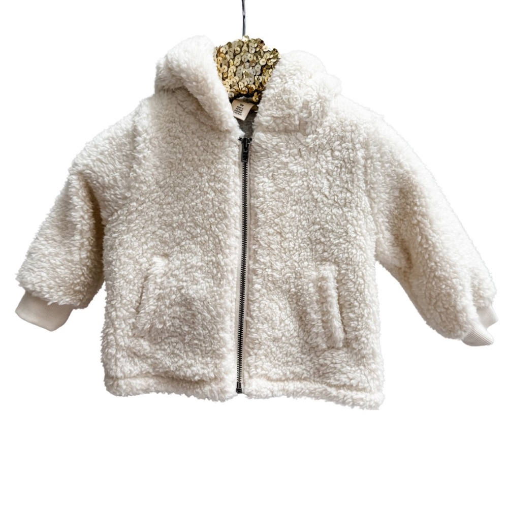 Tucker + Tate Cozy 9M Hooded High Pile Fleece Jacket (Baby)